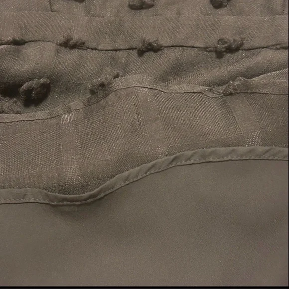 Anthropologie Sunday in Brooklyn Glenda Pom Swiss Dot A-line Black Dress - Picture 12 of 15